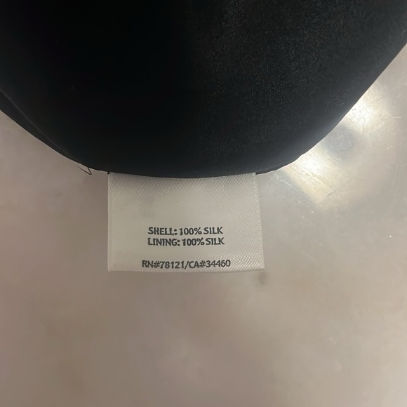 Eileen Fisher 100% Silk Satin Sparkly Silky Beaded Scoop Neck Glitzy Glam Tank - Picture 10 of 11